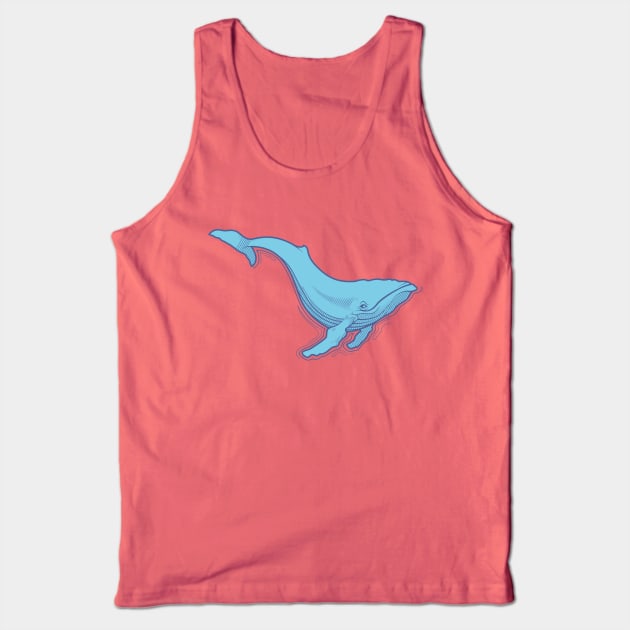 whale Tank Top by CheMaik